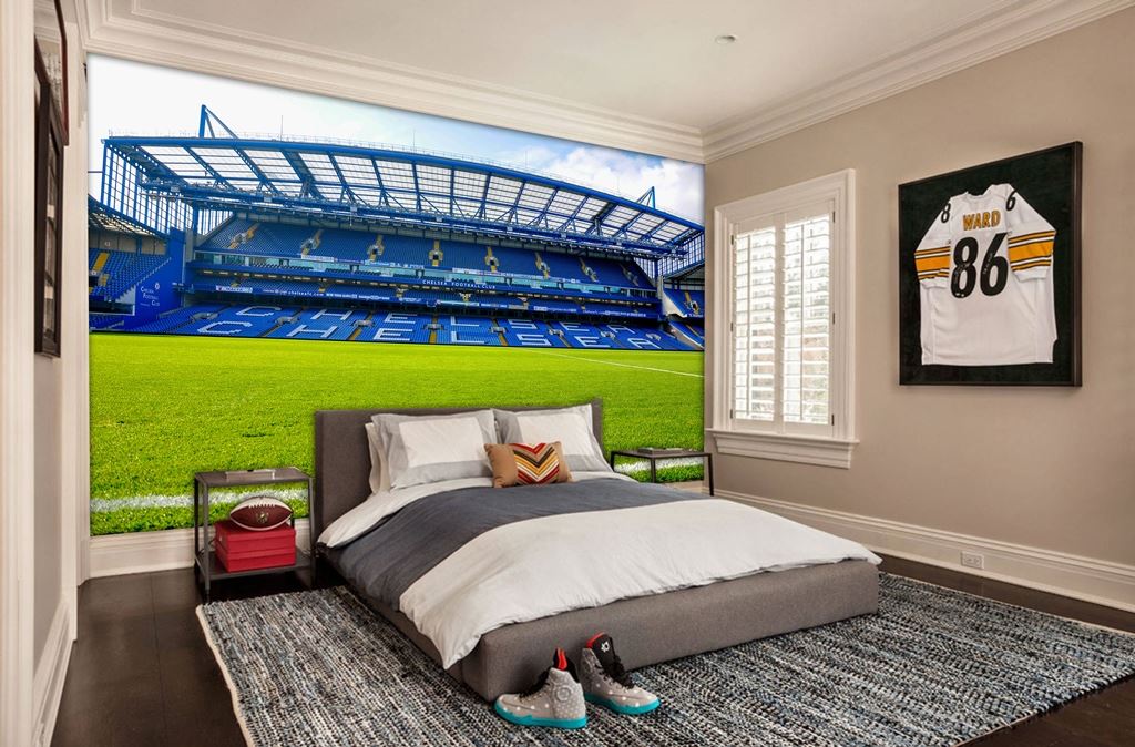 Football Stadium Wall Mural & wallpaper design at lowest price